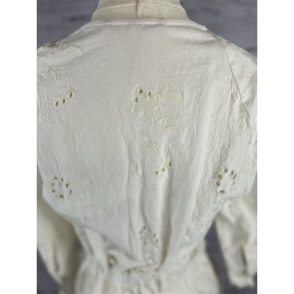 Free People We The Free Loving You Eyelet Jumpsuit Ivory Size XS - Picture 5 of 7